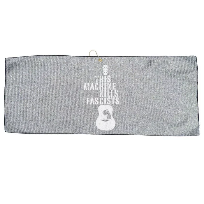 This Machine Kills Fascists Large Microfiber Waffle Golf Towel