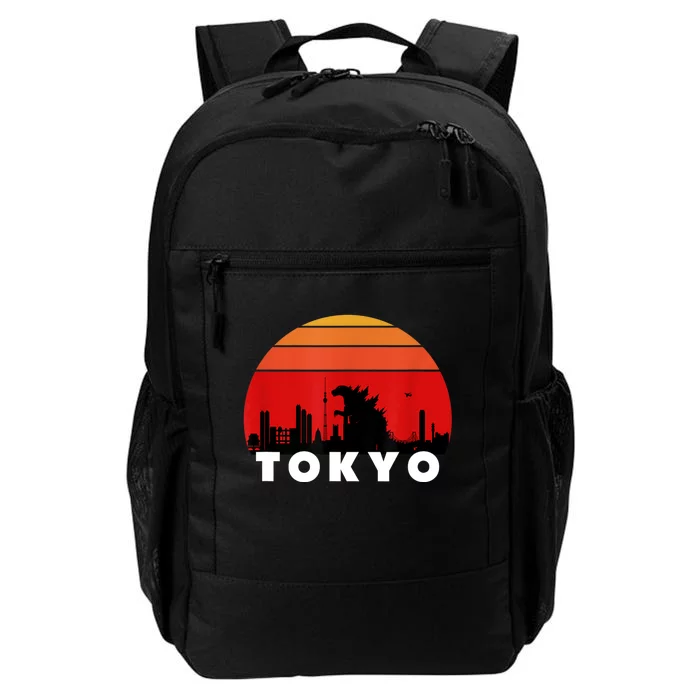 Tokyo Monster Kaiju Attacking Japan Daily Commute Backpack