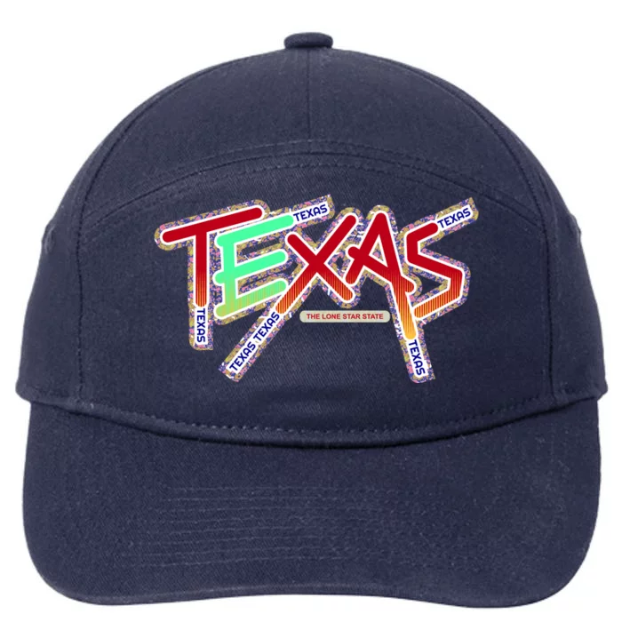 Texas Modern Logo 7-Panel Snapback Hat