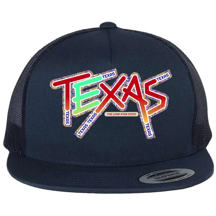 Texas Modern Logo Flat Bill Trucker Hat