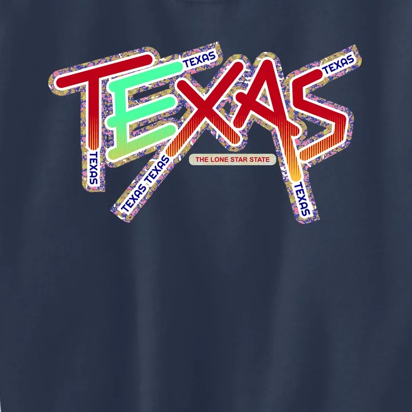 Texas Modern Logo Kids Sweatshirt