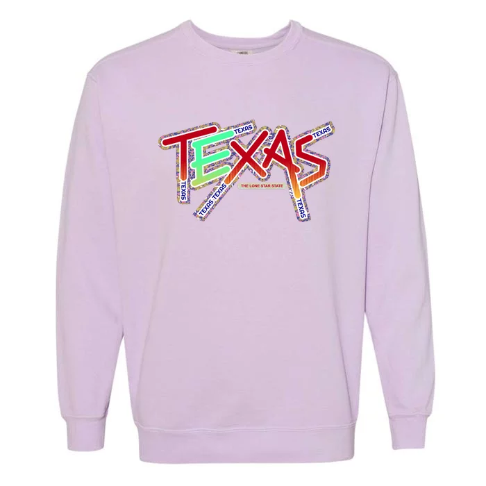 Texas Modern Logo Garment-Dyed Sweatshirt