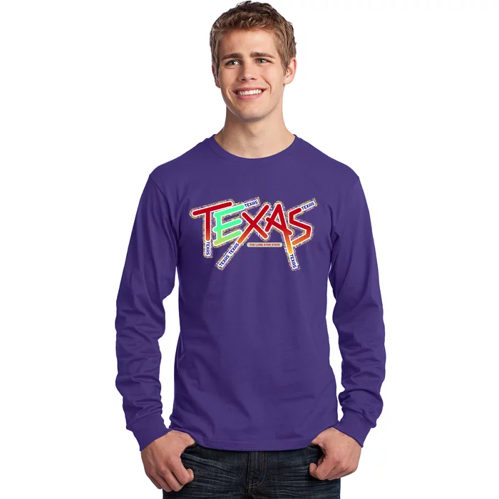 Texas Modern Logo Long Sleeve Shirt