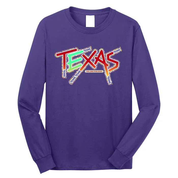 Texas Modern Logo Long Sleeve Shirt