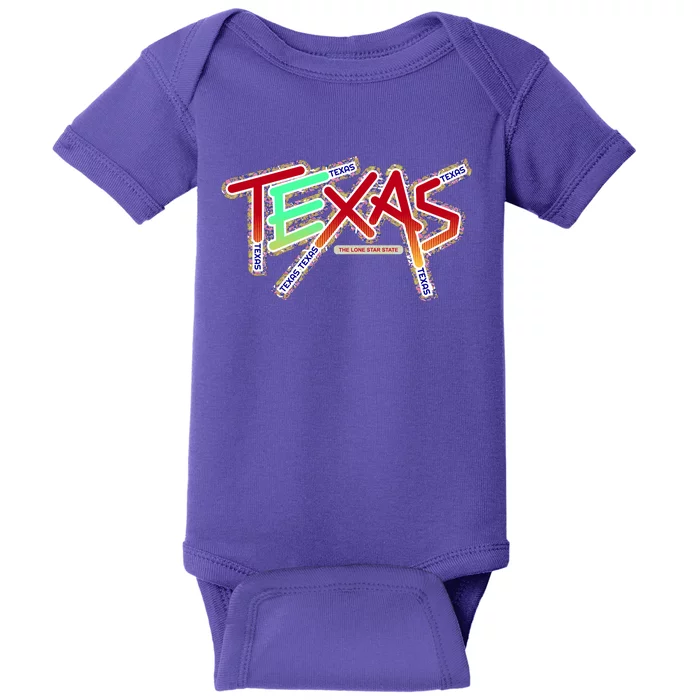 Texas Modern Logo Baby Bodysuit