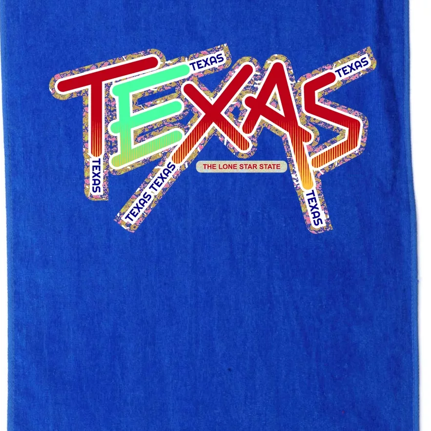 Texas Modern Logo Platinum Collection Golf Towel