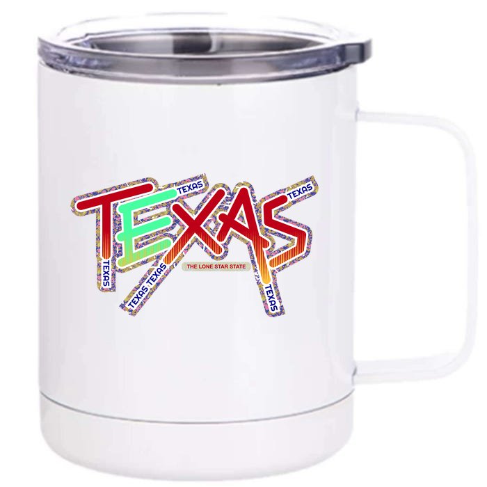 Texas Modern Logo Front & Back 12oz Stainless Steel Tumbler Cup