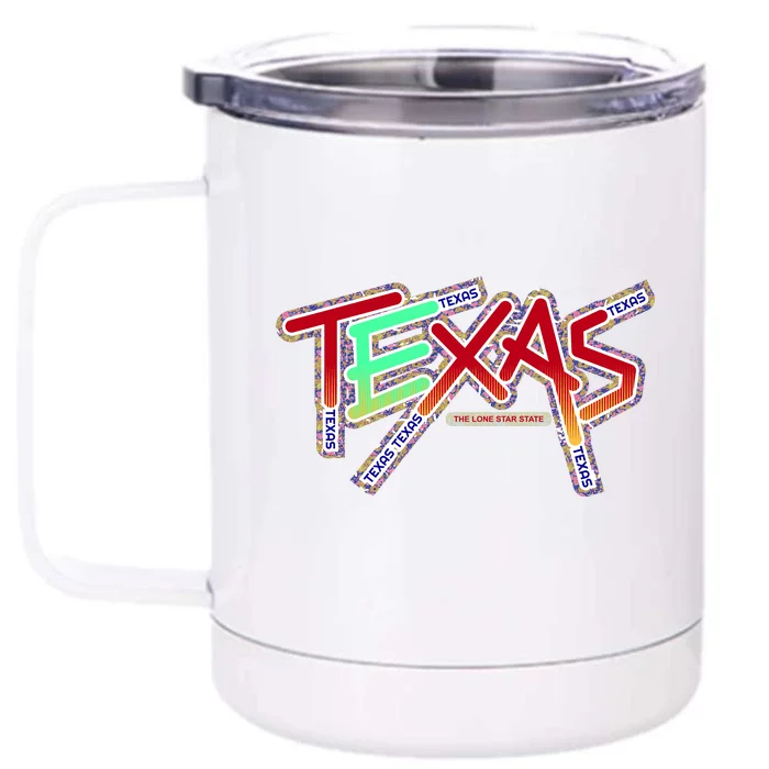 Texas Modern Logo Front & Back 12oz Stainless Steel Tumbler Cup