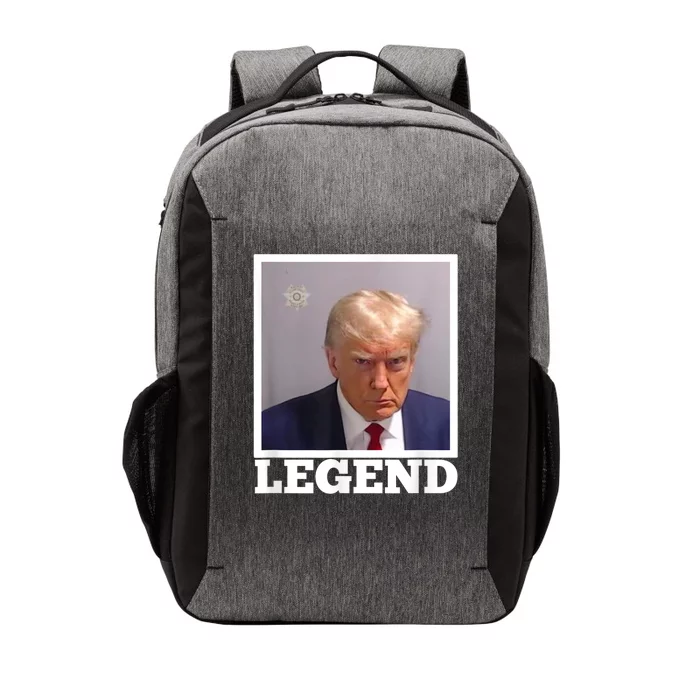 TRUMP MUGSHOT LEGEND President Trump 2024 Fulton Vector Backpack