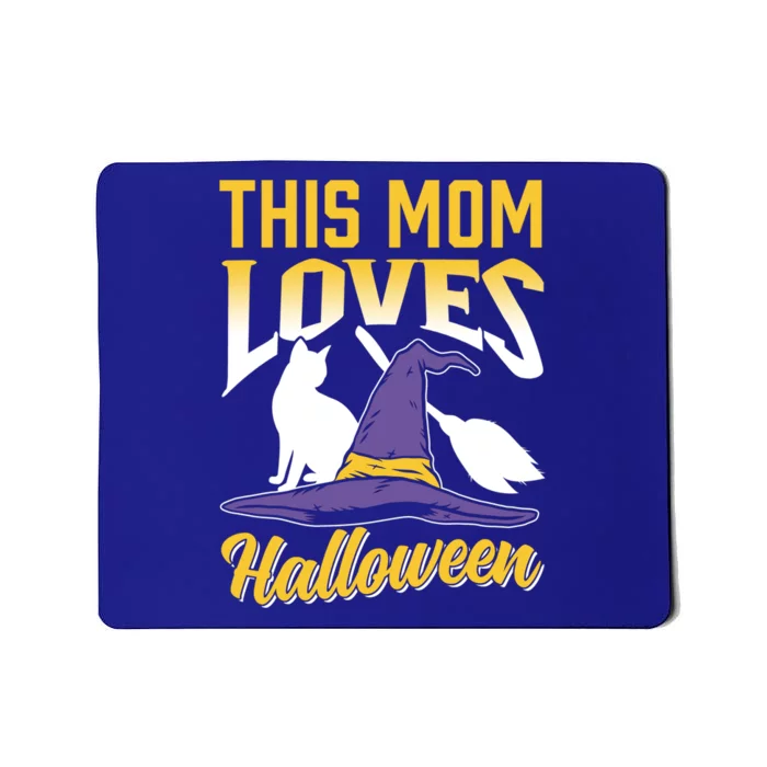 This Mom Loves Halloween Scary Cute Costume Halloween Mother Gift Mousepad