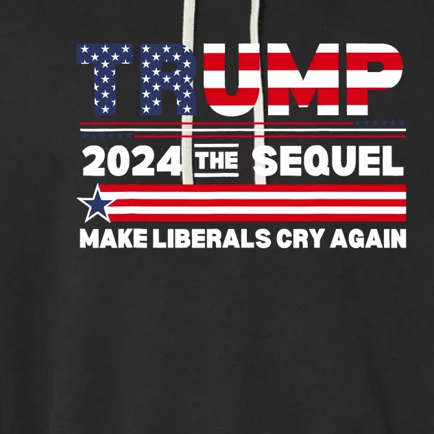 Trump Make Liberals Cry Garment-Dyed Fleece Hoodie