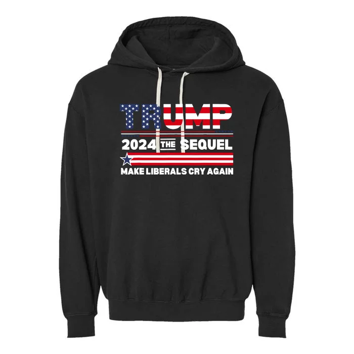 Trump Make Liberals Cry Garment-Dyed Fleece Hoodie