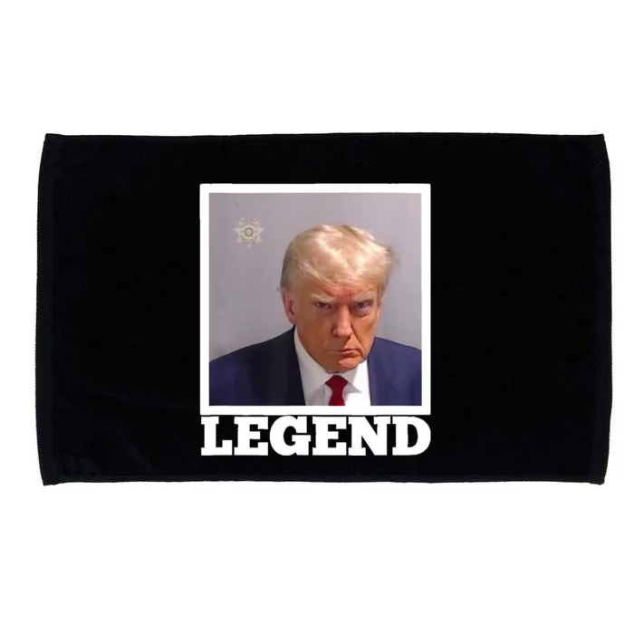 TRUMP MUGSHOT LEGEND President Trump 2024 Fulton Microfiber Hand Towel