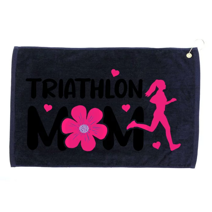 Triathlon Mom Like A Normal Mom Just Way More Awesome Sport Gift Grommeted Golf Towel