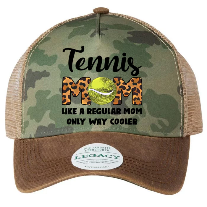 Tennis Mom Like A Regular Tennis Game Tennis Mom Great Gift Legacy Tie Dye Trucker Hat