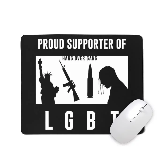 Tom Macdonald L G B T Proud Supporter Mousepad