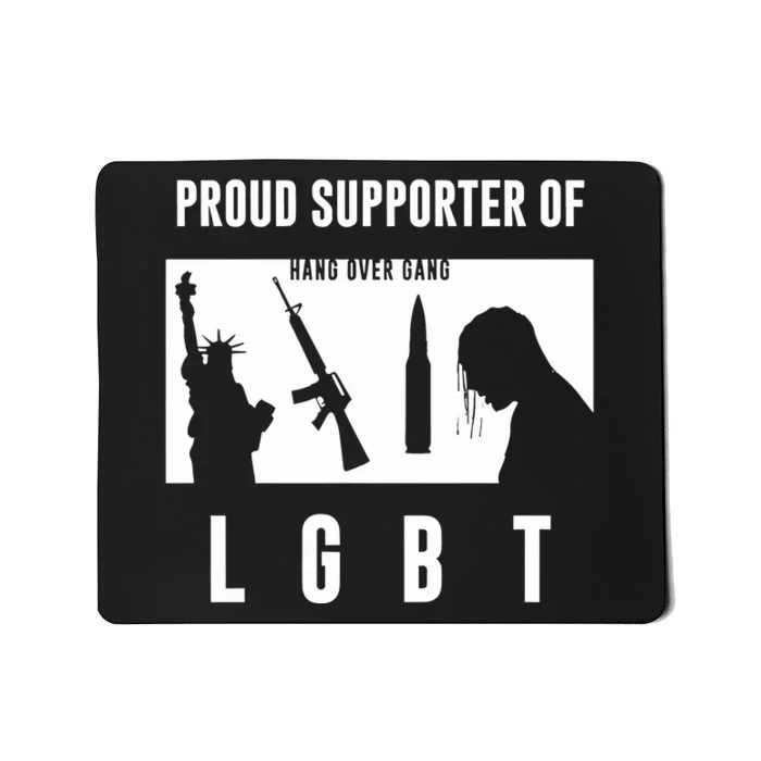 Tom Macdonald L G B T Proud Supporter Mousepad