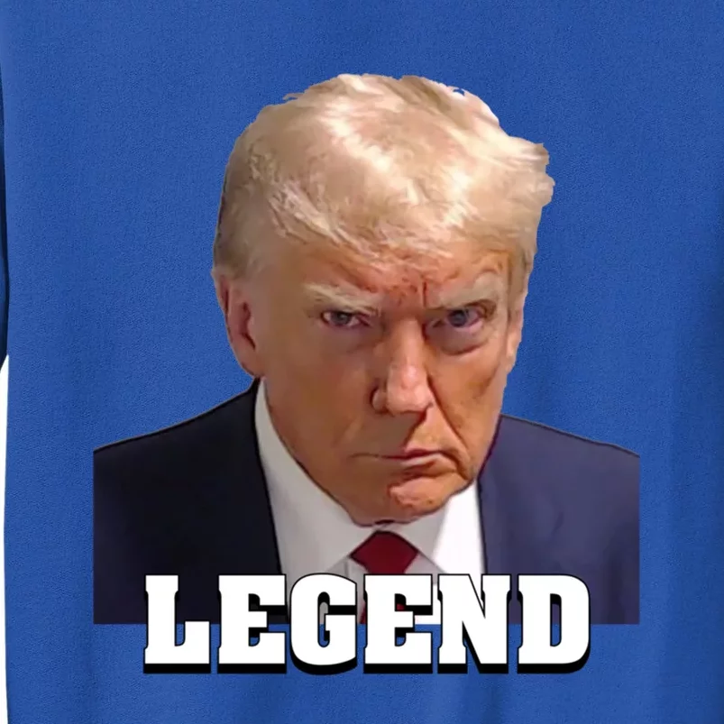 Trump Mugshot Legend President Trump 2024 Great Gift Sweatshirt