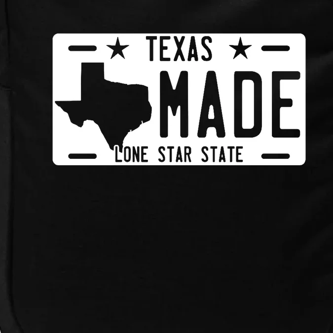 Texas Made Lone Star License Plate Impact Tech Backpack