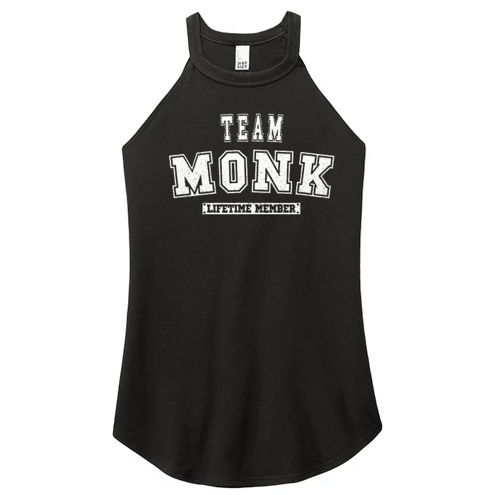 Team Monk Lifetime Member Family Last Name Women’s Perfect Tri Rocker Tank