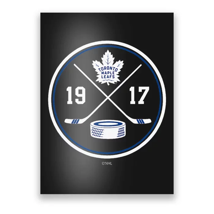 T.O.R.O.N.T.O. Maple Leafs Prize Black Officially Poster