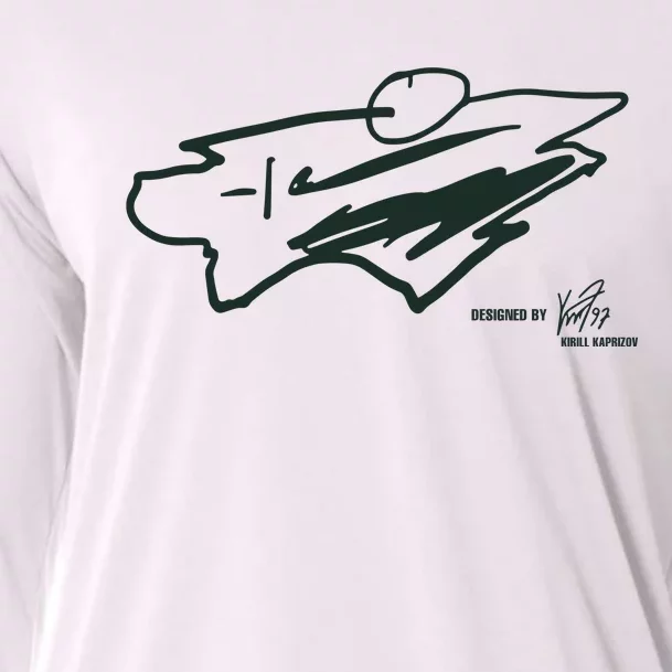 Trendingwild Mnwild Logo Designed By Kirill Kaprizov Cooling Performance Long Sleeve Crew