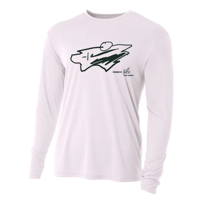 Trendingwild Mnwild Logo Designed By Kirill Kaprizov Cooling Performance Long Sleeve Crew