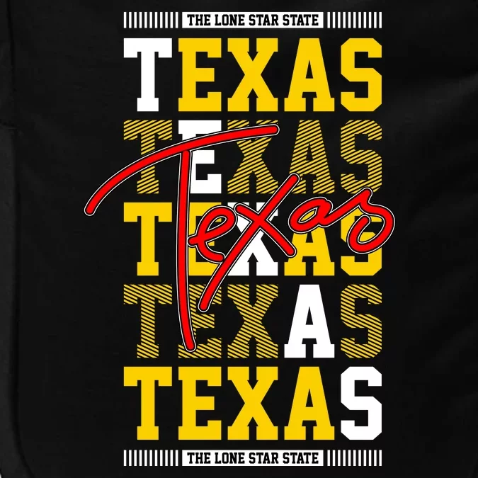 Texas Mashup Logo Impact Tech Backpack