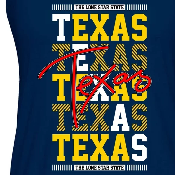 Texas Mashup Logo Ladies Essential Flowy Tank