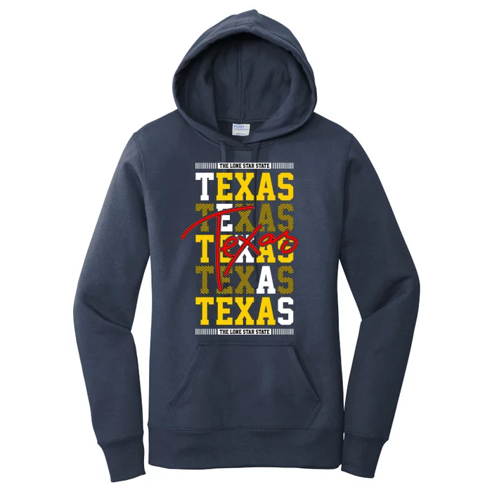 Texas Mashup Logo Women's Pullover Hoodie