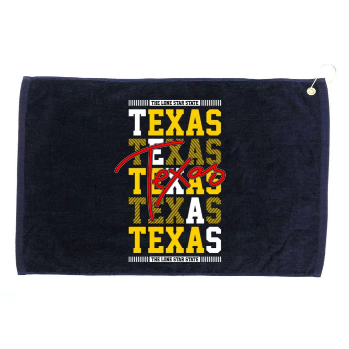 Texas Mashup Logo Grommeted Golf Towel