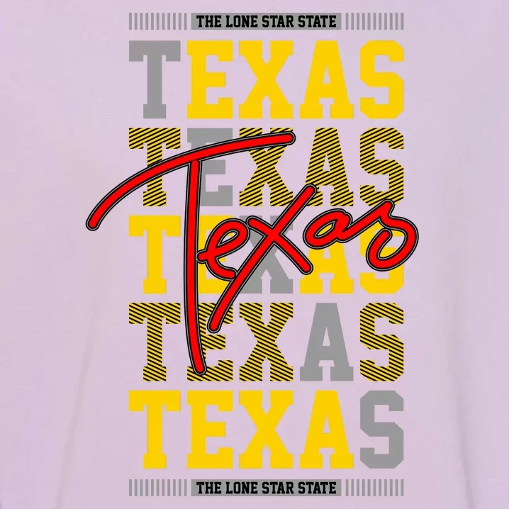 Texas Mashup Logo Garment-Dyed Sweatshirt