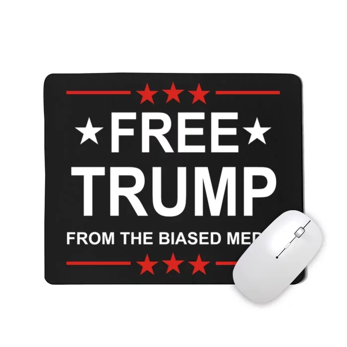 The Media Lies About Trump Pushing The Liberal Lies Meme Mousepad