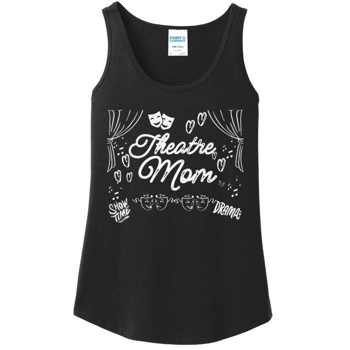 Theatre Mom Love Performing Arts Ladies Essential Tank