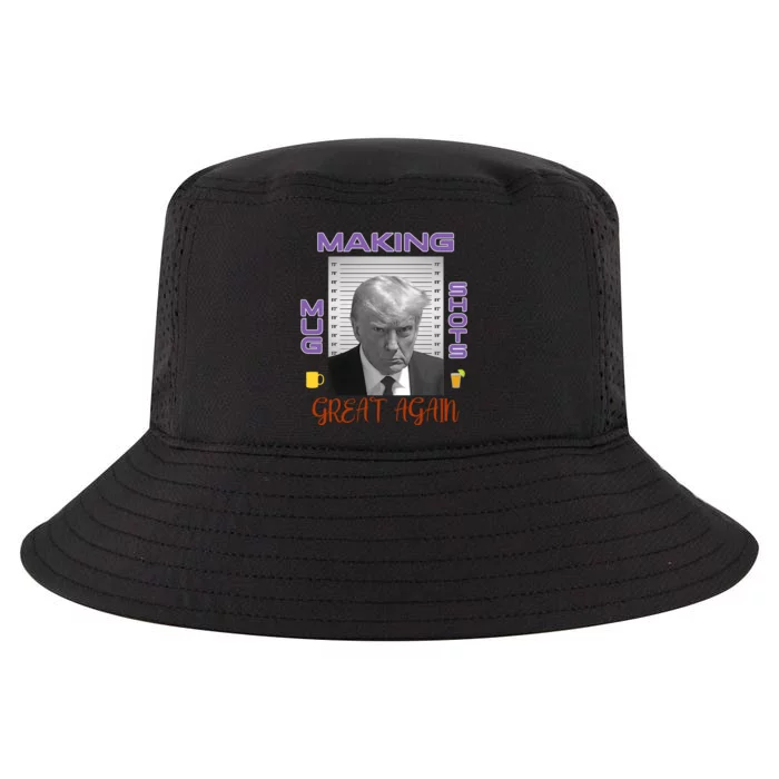 Trump Making Mug Shots Great Again Cool Comfort Performance Bucket Hat