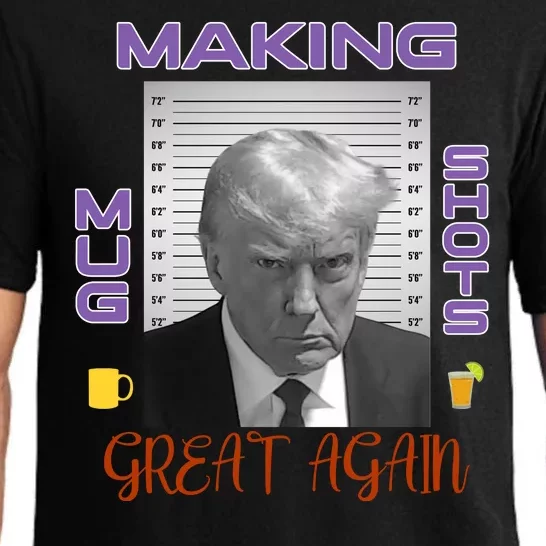 Trump Making Mug Shots Great Again Pajama Set