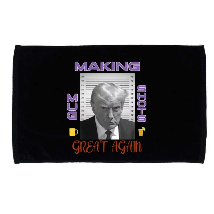 Trump Making Mug Shots Great Again Microfiber Hand Towel