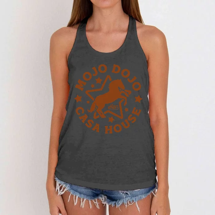 The Movie Mojo Dojo Casa House Women's Knotted Racerback Tank