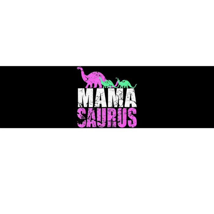 Twin Mom Mama Saurus Dinosaur Mother's Day Gifts Bumper Sticker