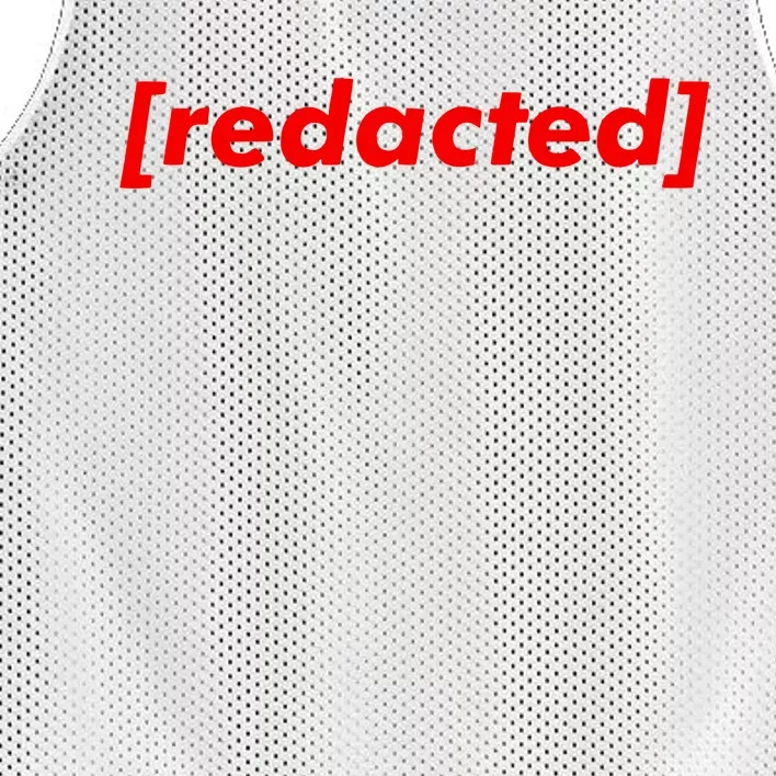 The Mel Mitch Redacted Mesh Reversible Basketball Jersey Tank