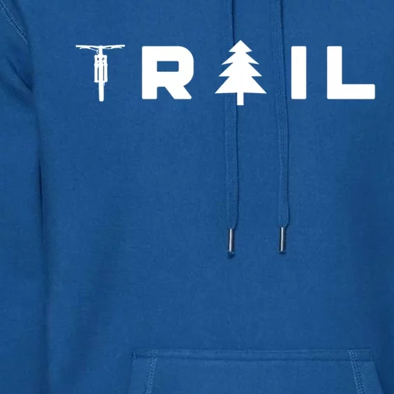 Trail Mtb Mountain Bike Cute Gift Premium Hoodie