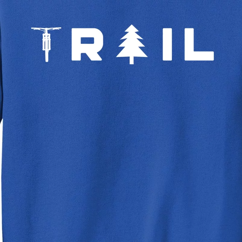 Trail Mtb Mountain Bike Cute Gift Tall Sweatshirt