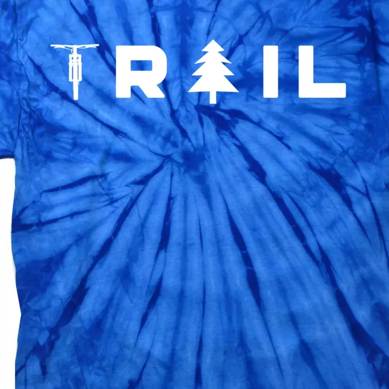 Trail Mtb Mountain Bike Cute Gift Tie-Dye T-Shirt