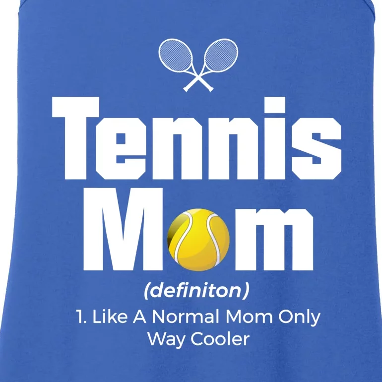 Tennis Mom Meaningful Gift Ladies Essential Tank