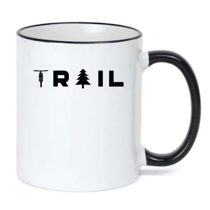 Trail Mtb Mountain Bike Meaningful Gift Black Color Changing Mug