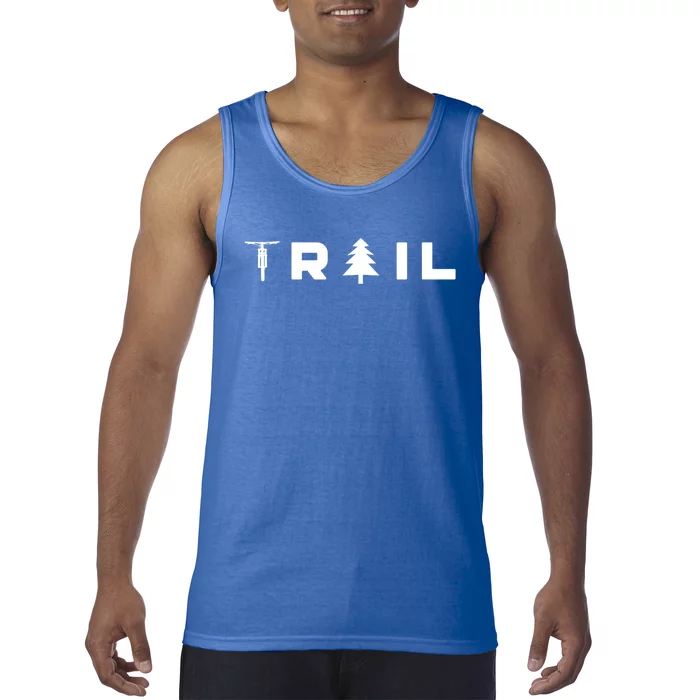 Trail Mtb Mountain Bike Meaningful Gift Tank Top