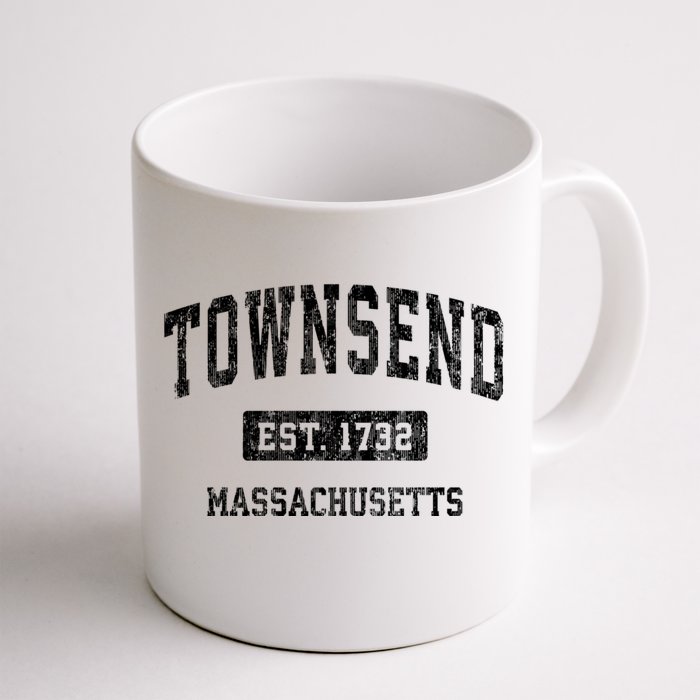 Townsend Massachusetts Ma Vintage Sports Established Front & Back Coffee Mug