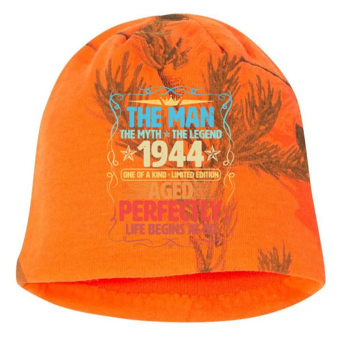 The Man Myth Legend 1944 Aged Perfectly 80th Birthday Kati - Camo Knit Beanie