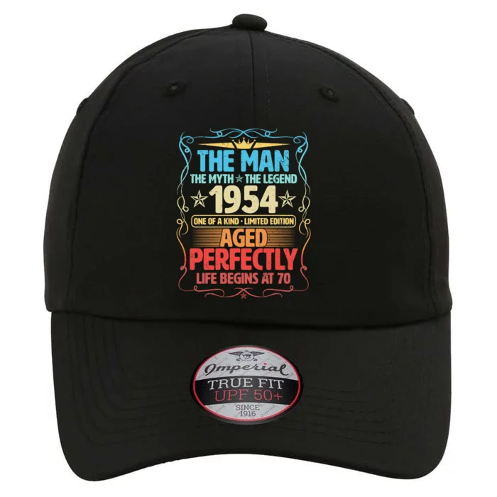 The Man Myth Legend 1954 Aged Perfectly 70th Birthday The Original Performance Cap