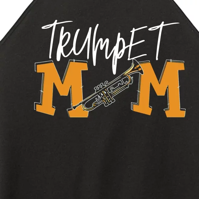 Trumpet Mom Marching Band Mom Women’s Perfect Tri Rocker Tank